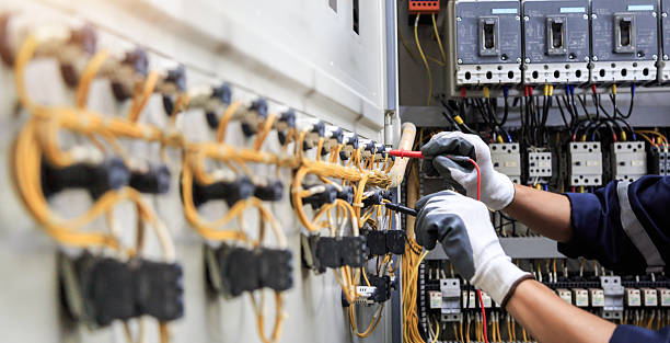 Professional Electrician technician working in Little Round Lake, WI